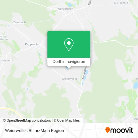 Weierweiler Karte
