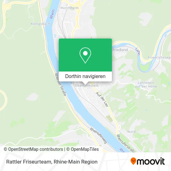 Rattler Friseurteam Karte