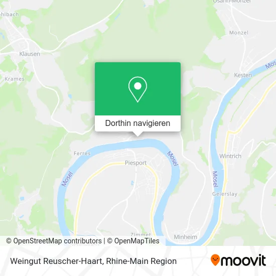 Weingut Reuscher-Haart Karte