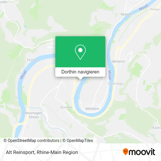 Alt Reinsport Karte