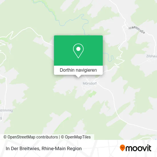 In Der Breitwies Karte