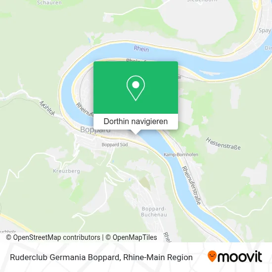 Ruderclub Germania Boppard Karte