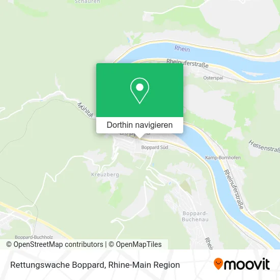 Rettungswache Boppard Karte