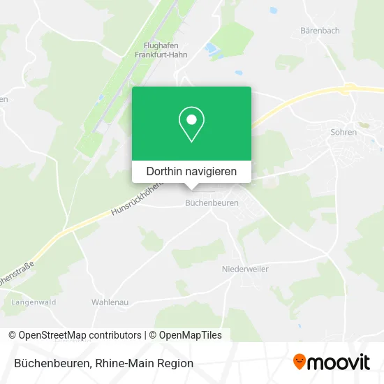 Büchenbeuren Karte