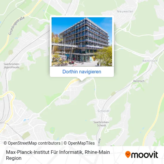 Max-Planck-Institut Für Informatik Karte