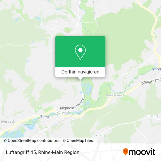 Luftangriff 45 Karte