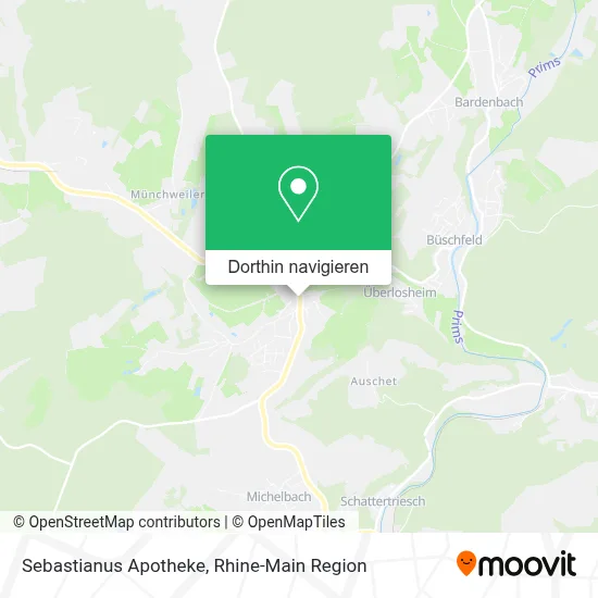 Sebastianus Apotheke Karte