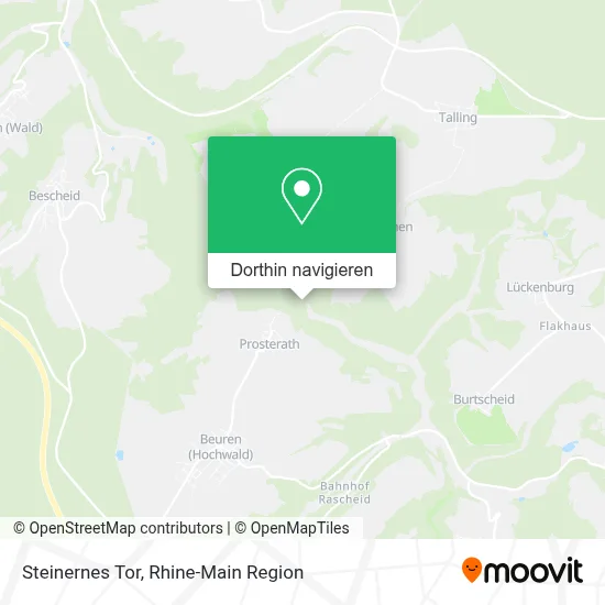 Steinernes Tor Karte