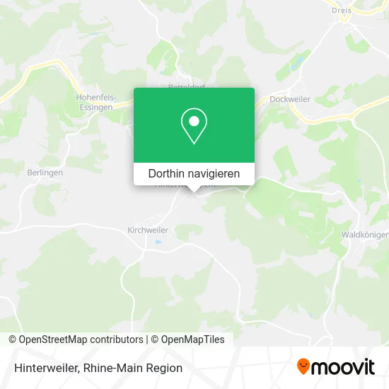 Hinterweiler Karte