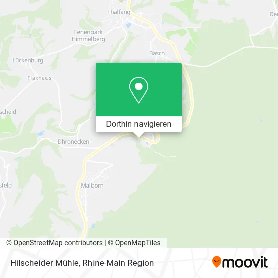 Hilscheider Mühle Karte