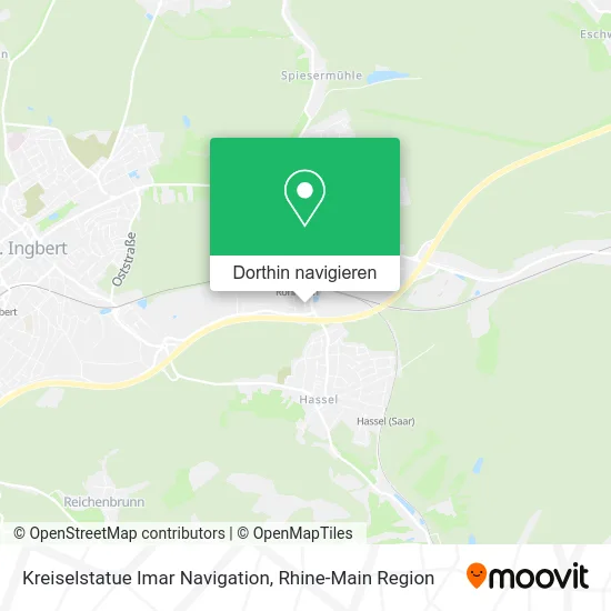 Kreiselstatue Imar Navigation Karte