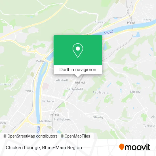 Chicken Lounge Karte