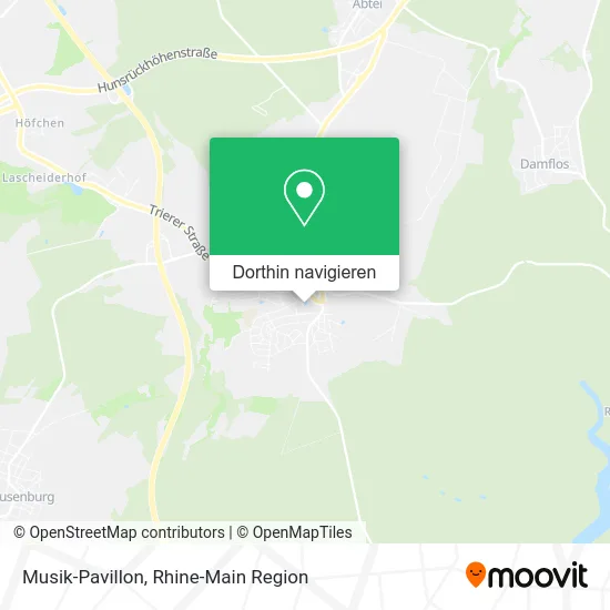 Musik-Pavillon Karte