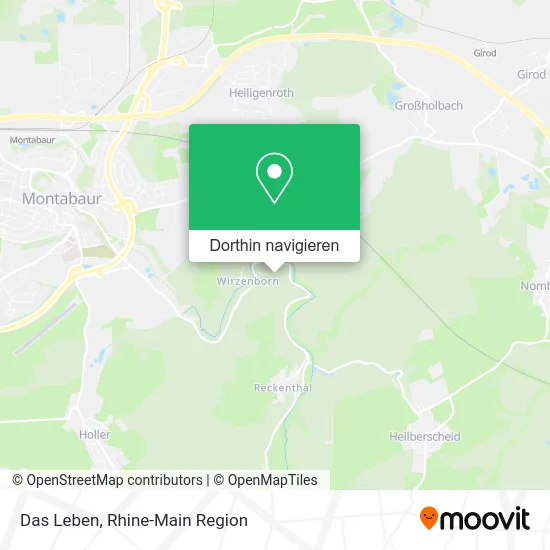 Das Leben Karte