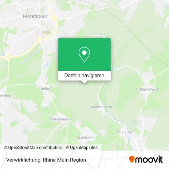 Verwirklichung Karte