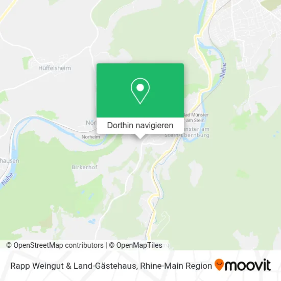 Rapp Weingut & Land-Gästehaus Karte