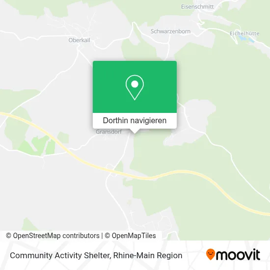 Community Activity Shelter Karte