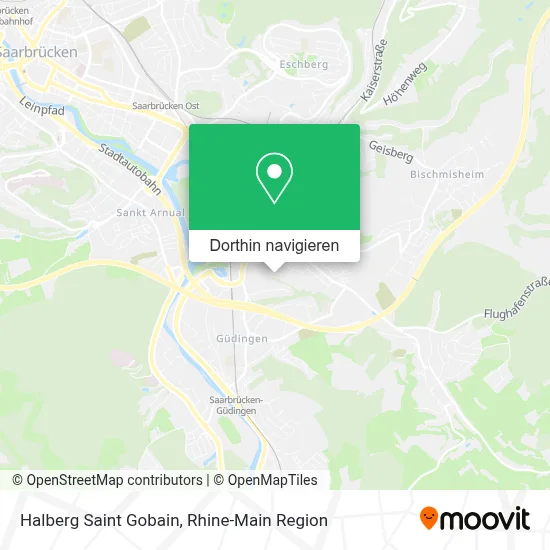 Halberg Saint Gobain Karte