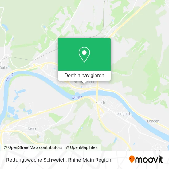 Rettungswache Schweich Karte