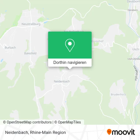 Neidenbach Karte