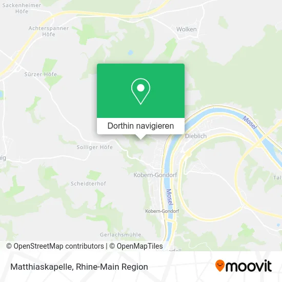 Matthiaskapelle Karte