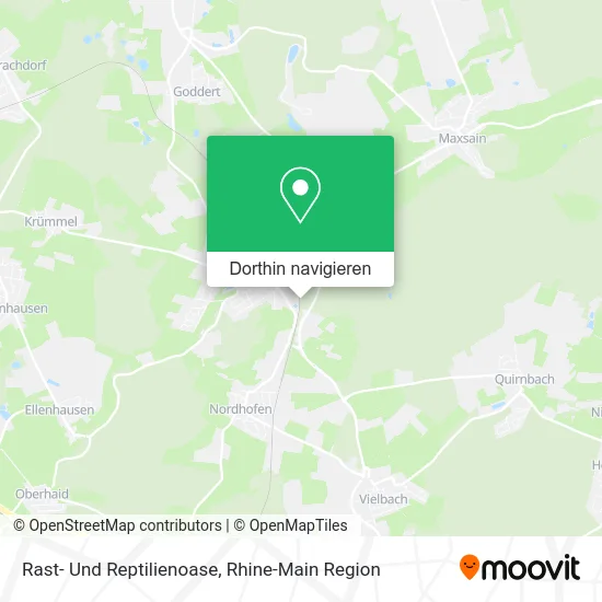 Rast- Und Reptilienoase Karte