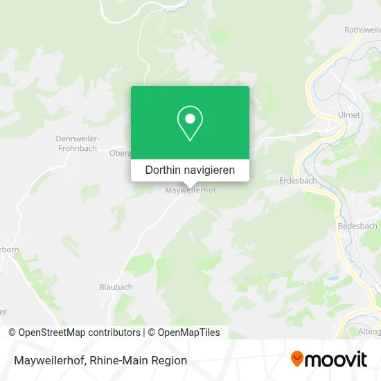 Mayweilerhof Karte