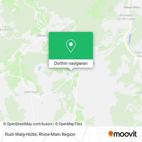 Rudi-Walg-Hütte Karte