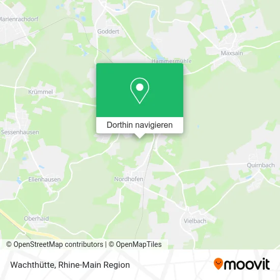 Wachthütte Karte