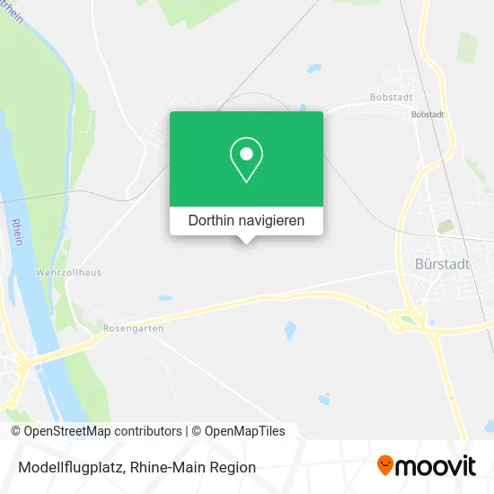 Modellflugplatz Karte