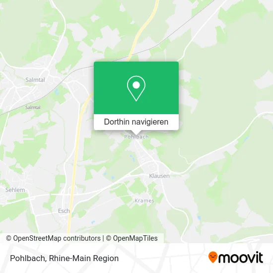Pohlbach Karte