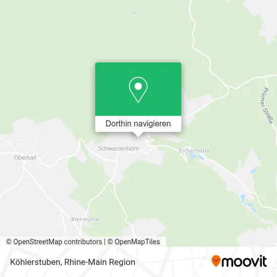 Köhlerstuben Karte