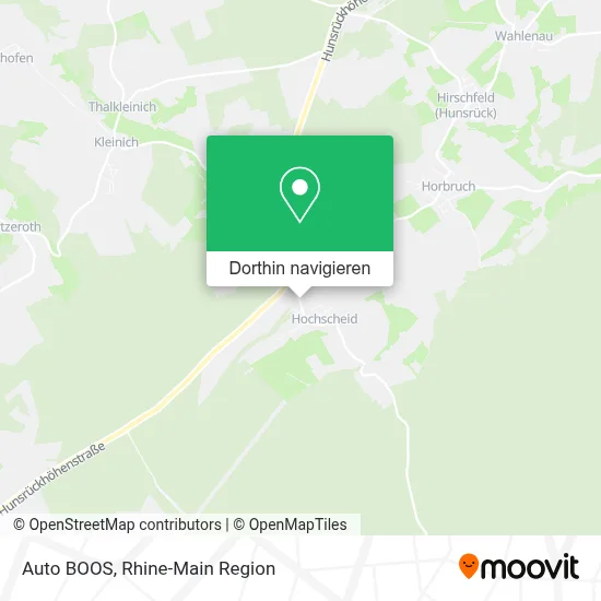 Auto BOOS Karte
