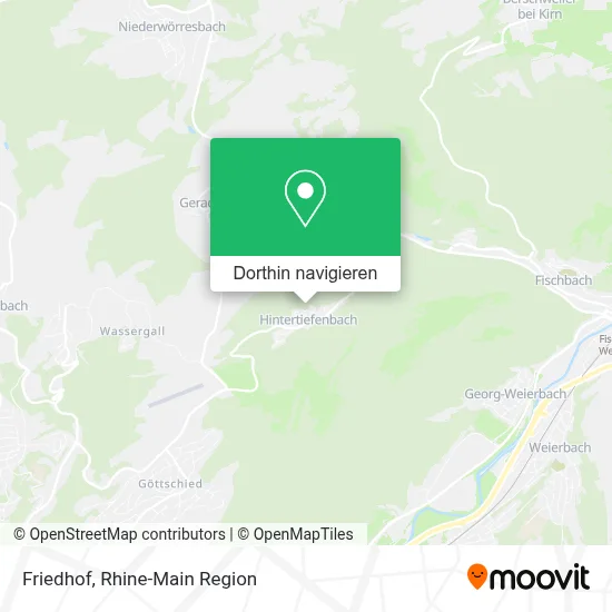 Friedhof Karte
