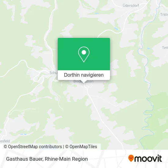 Gasthaus Bauer Karte