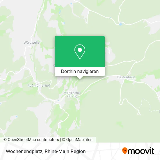 Wochenendplatz Karte