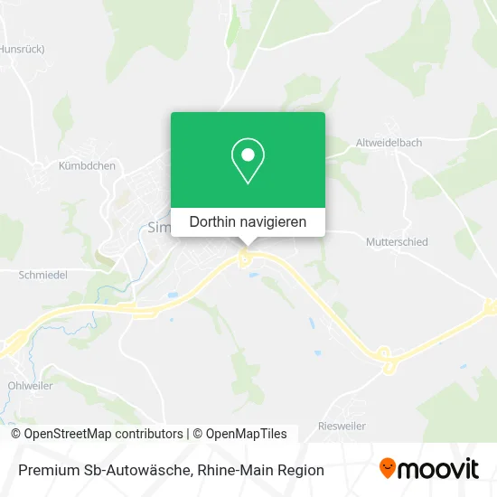 Premium Sb-Autowäsche Karte