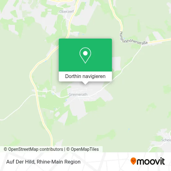 Auf Der Hild Karte