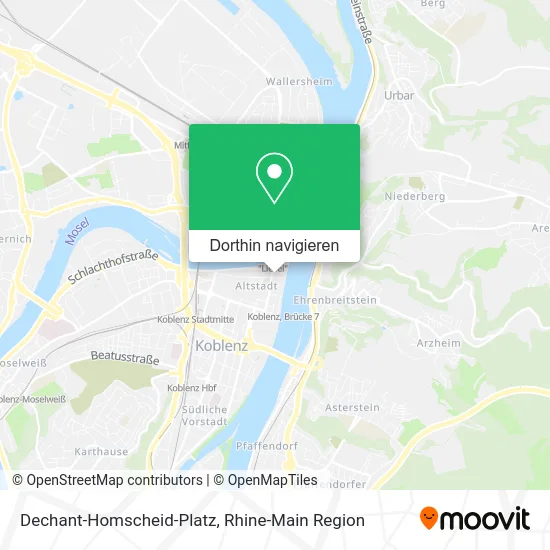 Dechant-Homscheid-Platz Karte