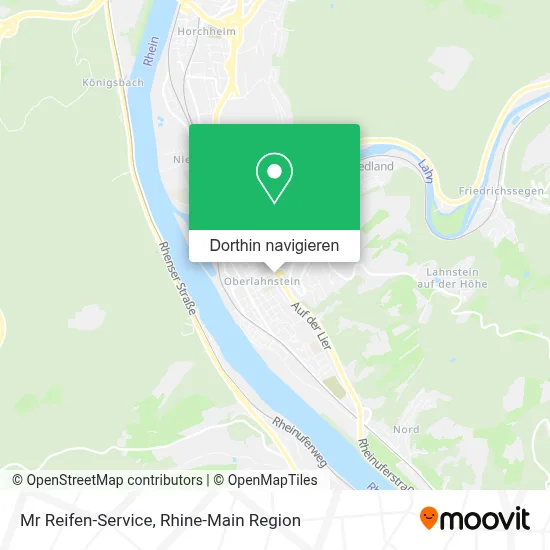 Mr Reifen-Service Karte