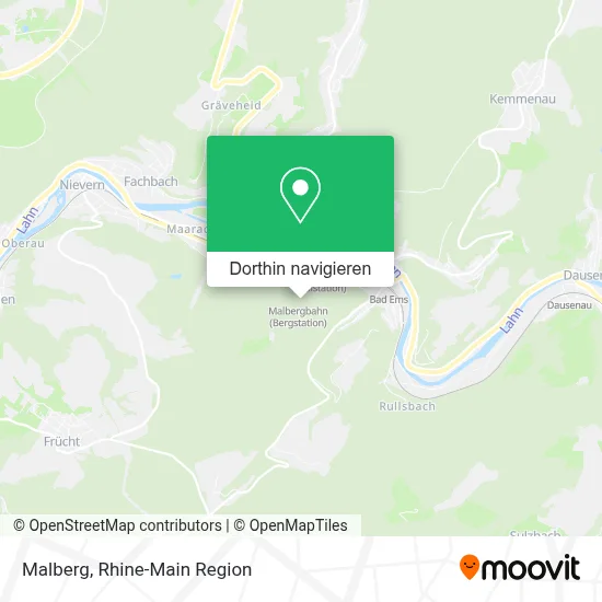 Malberg Karte