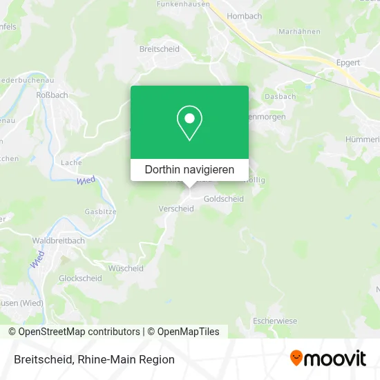 Breitscheid Karte