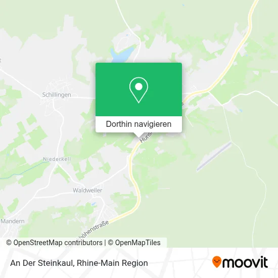 An Der Steinkaul Karte