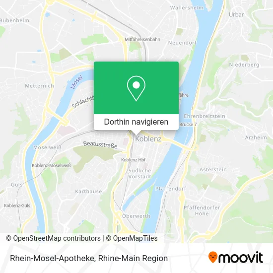 Rhein-Mosel-Apotheke Karte