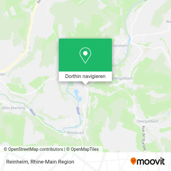 Reinheim Karte