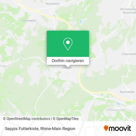 Seppis Futterkiste Karte