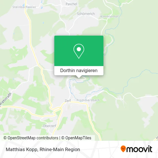 Matthias Kopp Karte