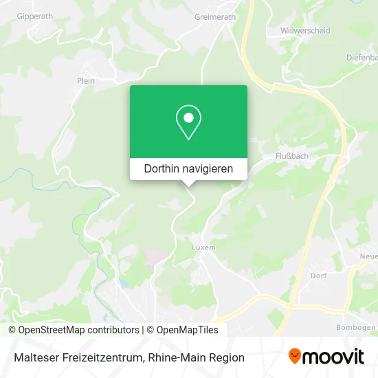 Malteser Freizeitzentrum Karte