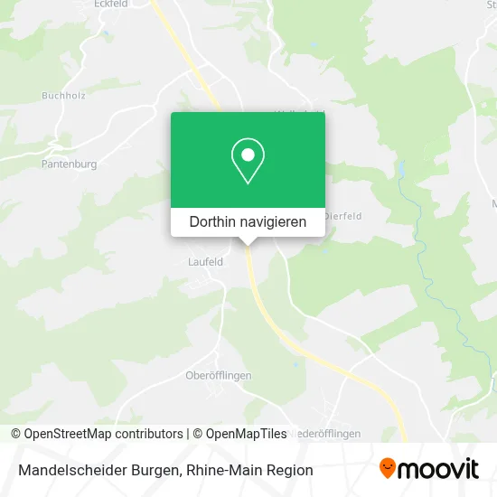 Mandelscheider Burgen Karte