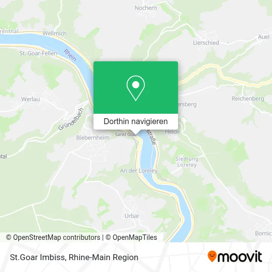 St.Goar Imbiss Karte